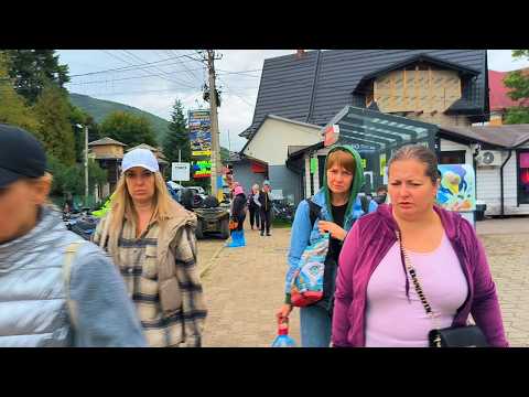 Видео: Ворохта 2025: залізничний вокзал, базар, ресторани і центр, вулиці Данила Галицького і Хмельницького