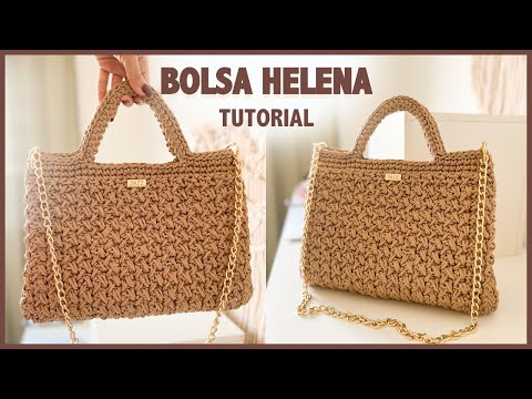 Видео: Вязаная сумка крючком, МАСТЕР-КЛАСС, Crochet Bag Step by Step