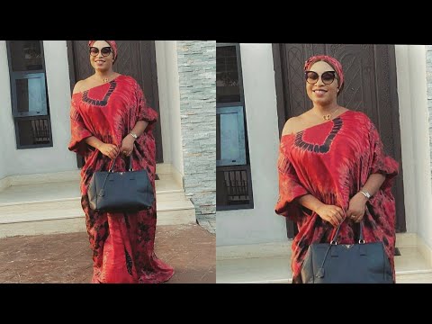 Видео: Как сшить платье-бубу с открытыми плечами на одну сторону | Платье-кафтан с открытыми плечами