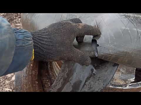 Видео: Рвануло колесо на газоне, какие бывают различия в шинах