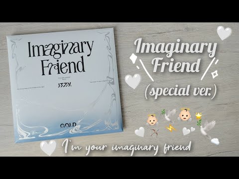 Видео: 🤍Itzy imaginary friend special edition (album 'gold')| распаковка альбома itzy