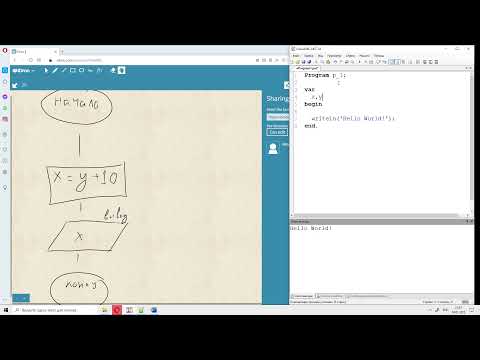 Видео: Паскаль для новичков 6 - блок-схемы flowchart