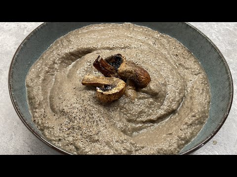 Видео: cream of champignon soup / крем суп из шампиньонов