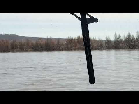 Видео: Катер на возшной подушке ход по чукотским рекам