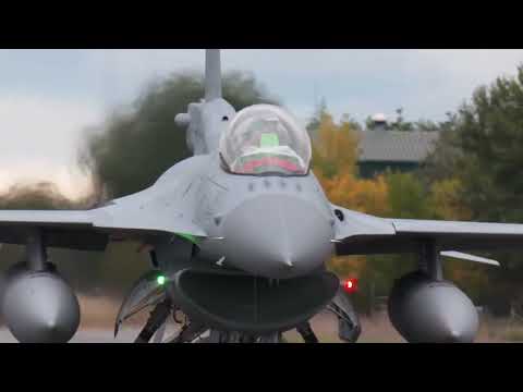 Видео: Нови два изтребителя F-16 Block 70 пристигнаха в България в изпълнение на договора от 2019 г.