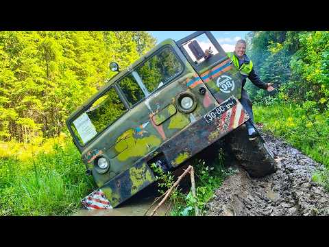 Видео: МАЗ 537 в болоте / ТЯГАЧ или ВЕЗДЕХОД?