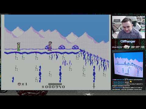 Видео: Cliffhanger NES Longplay Прохождение