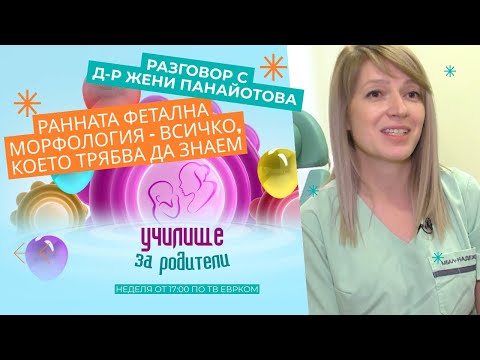 Видео: Ранната фетална морфология - всичко, което трябва да знаем. Разговор с д-р Жени Панайотова