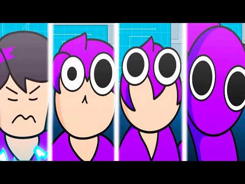 Видео: РАДУЖНЫЕ ДРУЗЬЯ - ИСТОРИЯ ФИОЛЕТОВОГО ! - PURPLE's SAD ORIGIN STORY... (Rainbow Friends)