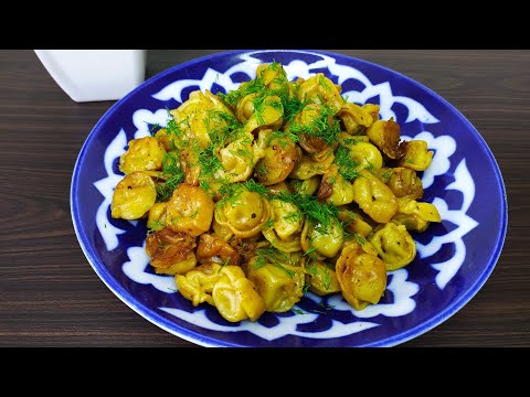 Видео: Кечки тамакты 5 минутта жасайбыз👍Жареные пельмени/ Всегда Вкусно/ Nazira Cake