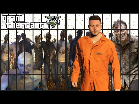 Видео: ВЫЖИВШИЙ ЗЕК В АПОКАЛИПСИС. НАСТУПЛЕНИЕ ЗОМБИ В GTA 5
