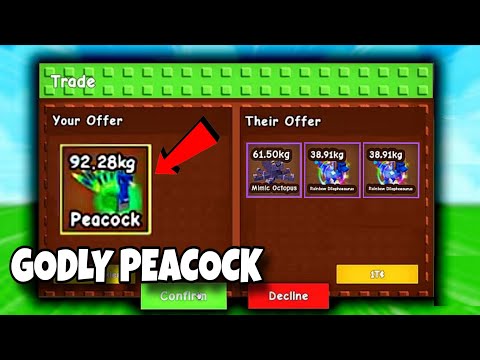 Видео: Обменяйте моего БОЖЕСТВЕННОГО ПАВЛИНА на БЕЗУМНЫЕ предложения🦚 Вырастите сад Торговля