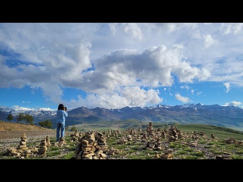 Видео: Джылы-Су. Дорога на Джилы-Су, долина сусликов, водопад Каракая-Су. 3е видео.