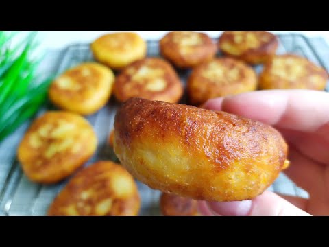 Видео: Картофельные пончики хрустящие снаружи, мягкие внутри🍩