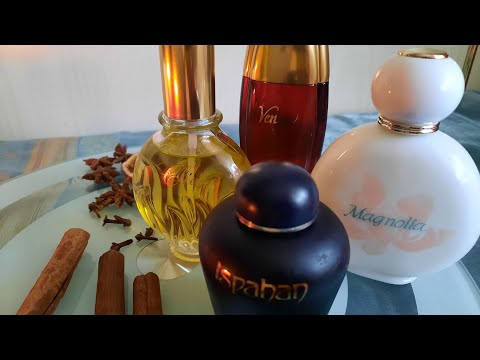Видео: РетроШедевры Yves Rocher #Ispahan #Venice #Clea #Magnolie #parfum