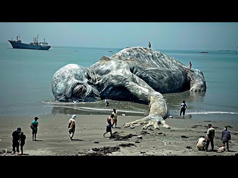 Видео: Ученые В Тупике! Существо ВНЕЗЕМНОГО Происхождения Обнаружено На Пляже В Индонезии!