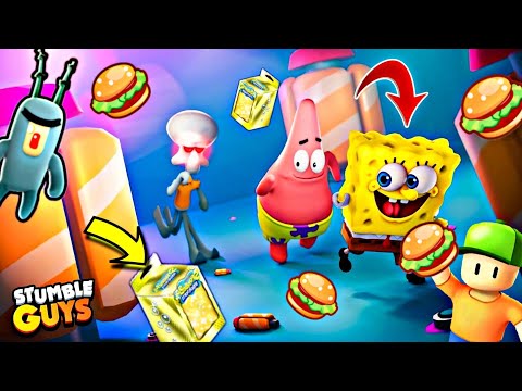 Видео: ГУБКА БОБ В СТАМБЛ ГАЙС! ОБЗОР ОБНОВЛЕНИЯ + РОЛЛИНГ СКИНОВ / SpongeBob in Stumble Guys