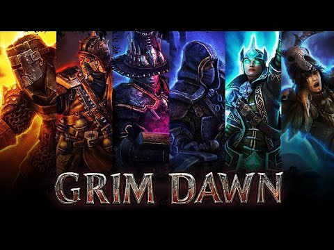 Видео: Grim Dawn   Встреча с комендантом.