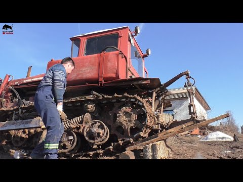 Видео: Перебираю каретку подвески ДТ-75