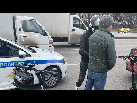 Видео: Электросамокат Dualtron Storm Limited + замер максималки в сопровождении Полиции