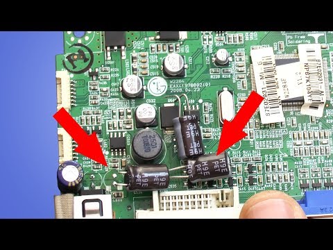 Видео: КАЛХОЗ  Блок питания ОК, но монитор не включается (LG Flatron W2284F)