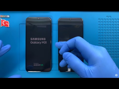 Видео: Замена экрана Samsung Galaxy M31