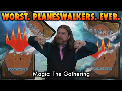 Видео: Худшие карты Planeswalker-ов в истории | Magic: The Gathering: Худшие карты Planeswalker-ов