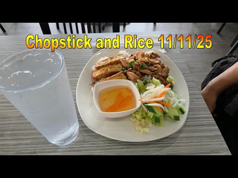 Видео: Палочки для еды и рис 11 ноября 2025 года в Гонолулу, Оаху, Гавайи