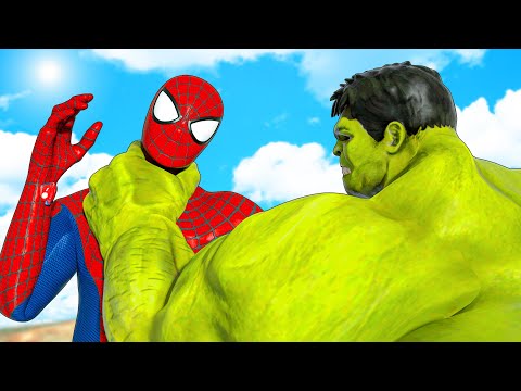 Видео: БОЛЬШОЙ ХАЛК ПРОТИВ УДИВИТЕЛЬНОГО ЧЕЛОВЕКА-ПАУКА — СУПЕРЭПИЧЕСКИЙ ФИЛЬМ О БИТВЕ