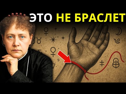 Видео: СЕКРЕТ КРАСНОЙ НИТИ НА ЛЕВОМ ЗАПЯСТЬЕ — Елена Блаватская
