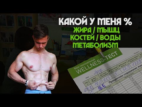 Видео: Какой у меня % жира/мышц в организме?! Обследование.