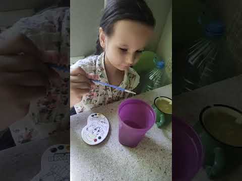 Видео: Пряник-розмальовка