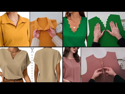 Видео: Лучшие [4] Красивые вышивки на шее.  Который не используется новичками