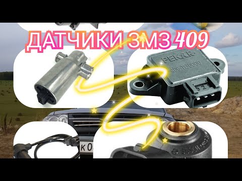 Видео: УАЗ ПАТРИОТ ЗМЗ 409 ДАТЧИКИ ЭБУ.  UAZ PATRIOT ZMZ 409 SENSORS