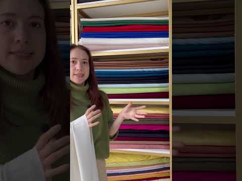 Видео: Про джерси, костюмно-плательный трикотаж идеального качества