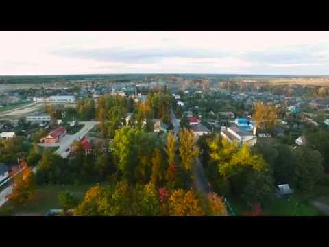 Видео: Воропаево с высоты птичьего полёта_(4K)_08_10_2015_Видео Дубровский