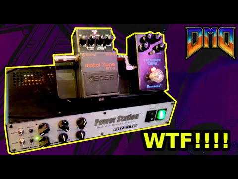 Видео: Педаль Metal Zone в качестве предусилителя BOOSTED | DAMNNNNNN | Fryette ps100