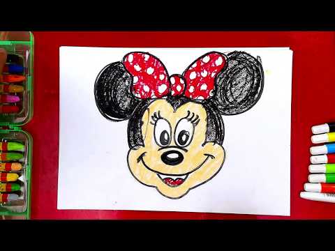 Видео: Как нарисовать Мини Маус