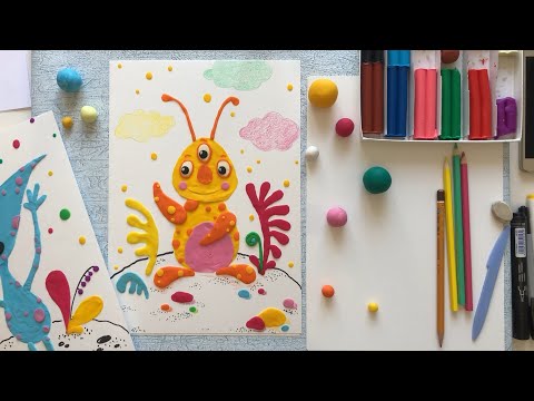 Видео: Придумываем и рисуем пластилином дружелюбных инопланетян