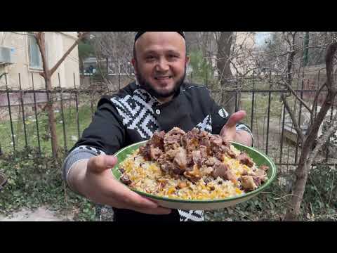 Видео: UZBEK PILAF, УЗБЕКСКИЙ ПЛОВ, TOSHKENT TO'Y OSHI