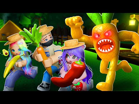 Видео: ВЫРАСТИ ХОРРОР! СПАСАЕМСЯ ОТ МОРКОВКИ В САДУ! Roblox Grow a Horror