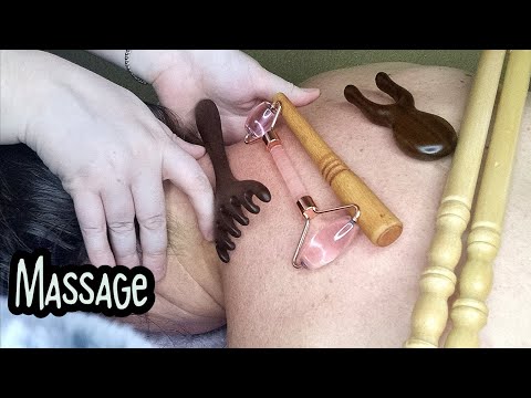 Видео: АСМР/Массаж шейно-воротниковой зоны/Массаж шеи/ASMR/Massage