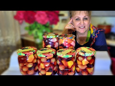 Видео: Нашумевший рецепт десерта. Фрукты в желе на зиму.