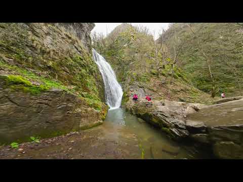 Видео: Водопада Скока над Тетевен - Skoka waterfall above Teteven more water