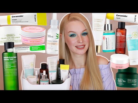 Видео: Много корейского ухода 💕 | Уход для сухой / чувствительной кожи
