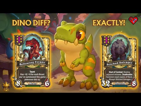 Видео: Динозавр просто пожер всіх… 🦖 | Hearthstone Battlegrounds