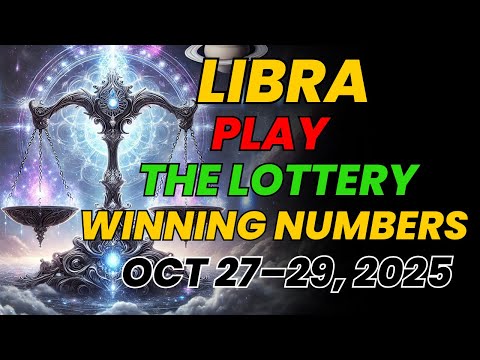Видео: ВЕСЫ ♎ 6 ВЫИГРЫШНЫХ ЧИСЕЛ, КОТОРЫЕ ОТКРОЮТ ВАШЕ БОГАТСТВО 💰 27–29 ОКТЯБРЯ ИЗМЕНЯТ ВСЁ! 🔮