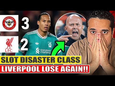 Видео: «Ливерпуль» снова рухнул. Класс «катастрофа» в слоте. Реакция «Брентфорд» — «Ливерпуль» 3:2.