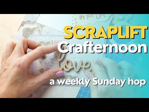 Видео: Pretty Little Studio Gingersnap - Scraplift Crafternoon - Видео процесса макета 8x8