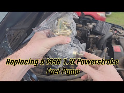 Видео: Замена топливного насоса Powerstroke 7,3 л 1996 года выпуска